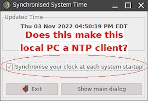 NTP client ???