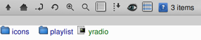 yradio directory contents