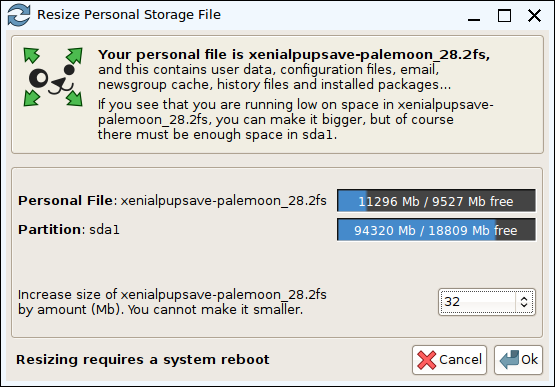My personal storage file is much bigger than the FAT32 limit.