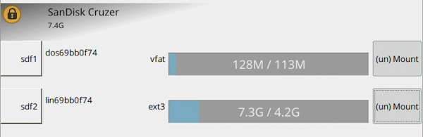 USB stick shows lock, how to get check filesystem to work.png