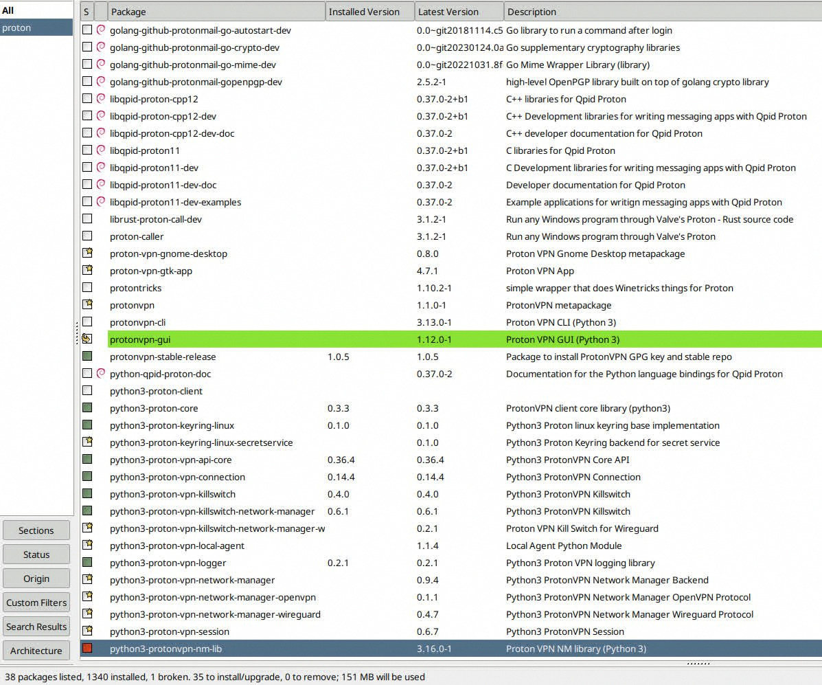 38 packages with proton in name.jpg