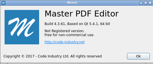 masterpdfeditor_usingQt5_inWDL_Arch64.png